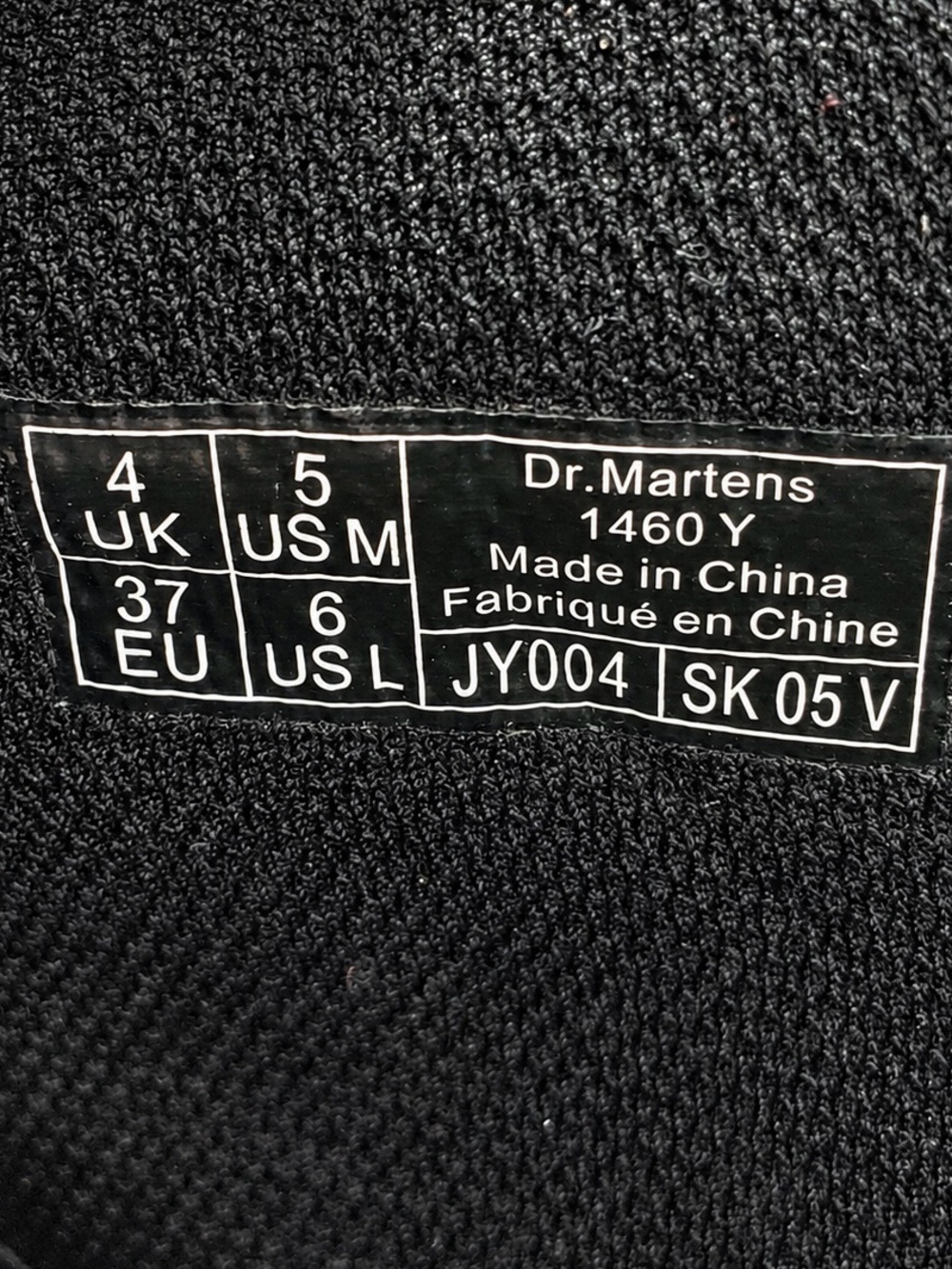 Dr. Martens Black Patent Leather Combat Boots Women’s US 6 - Picture 9 of 9